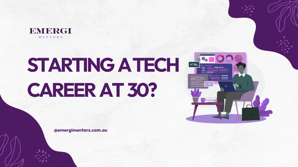 Starting a tech career at 30? Get expert advice through Emergi Mentors