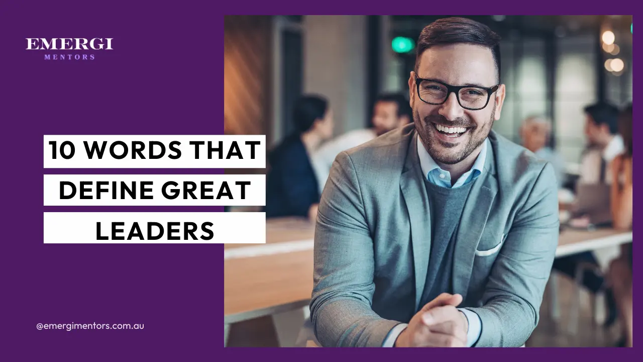 top 10 words that describe leadership