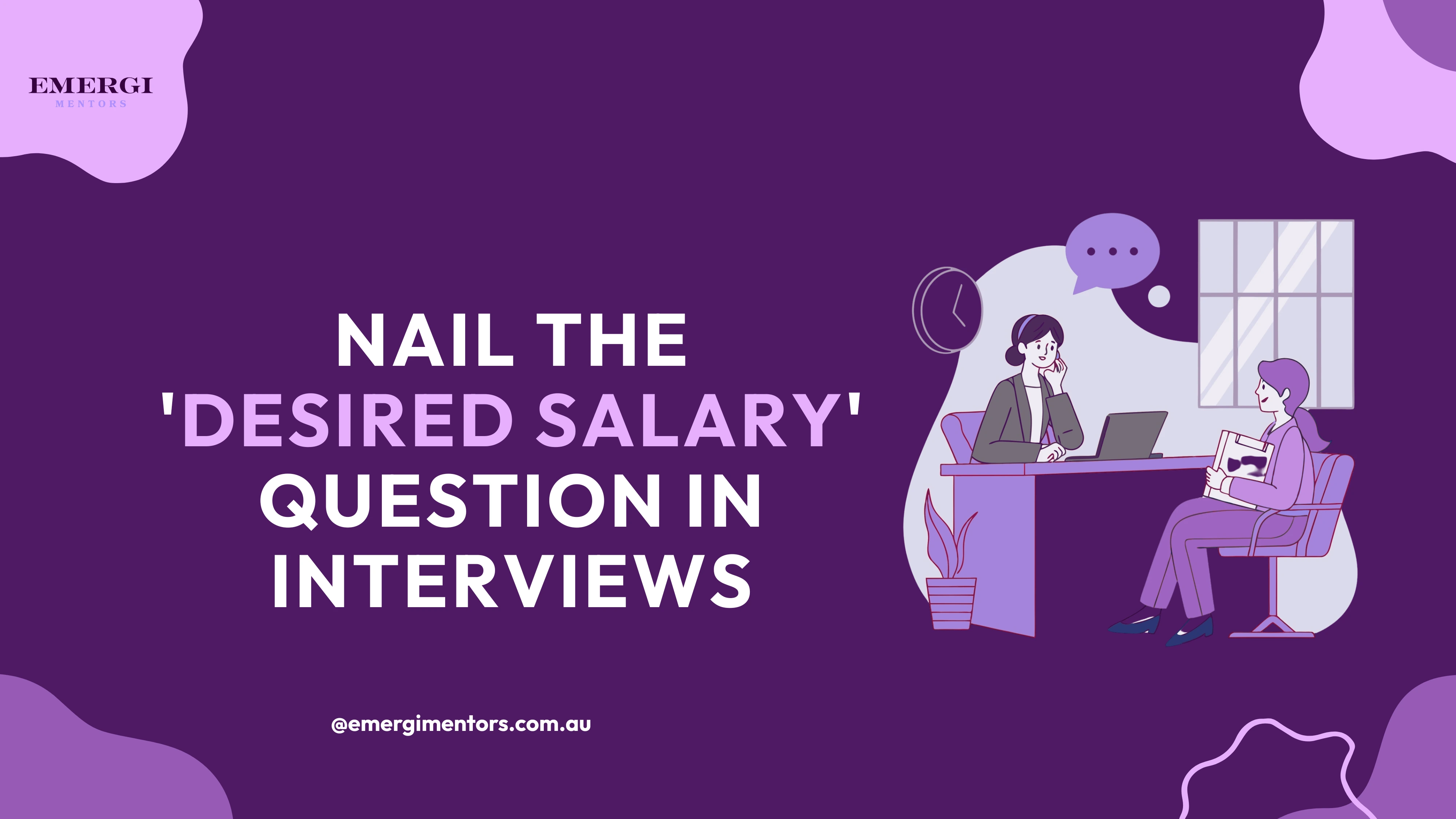 Answer desired salary question in interview