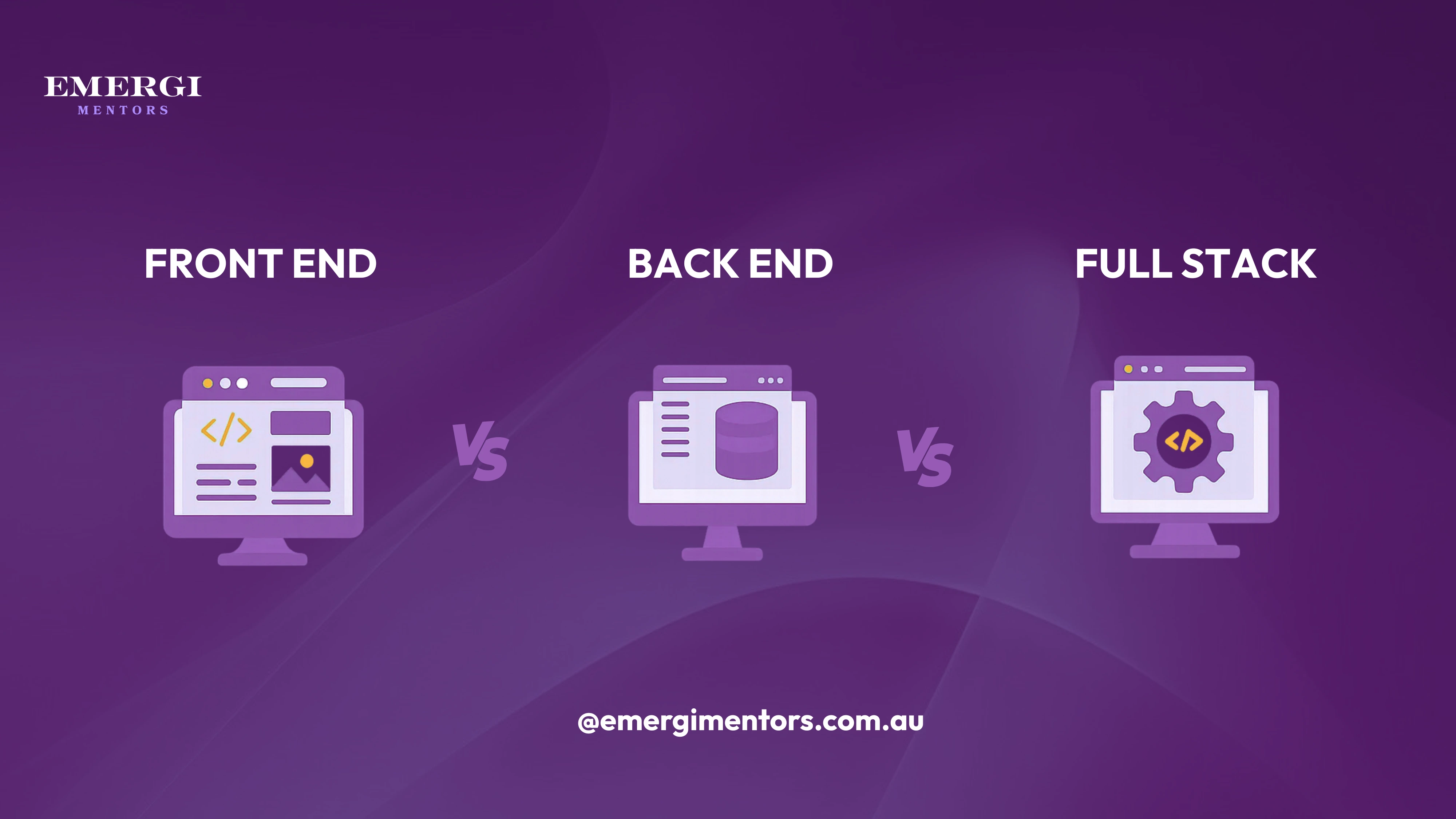Backend vs Frontend vs Full-Stack