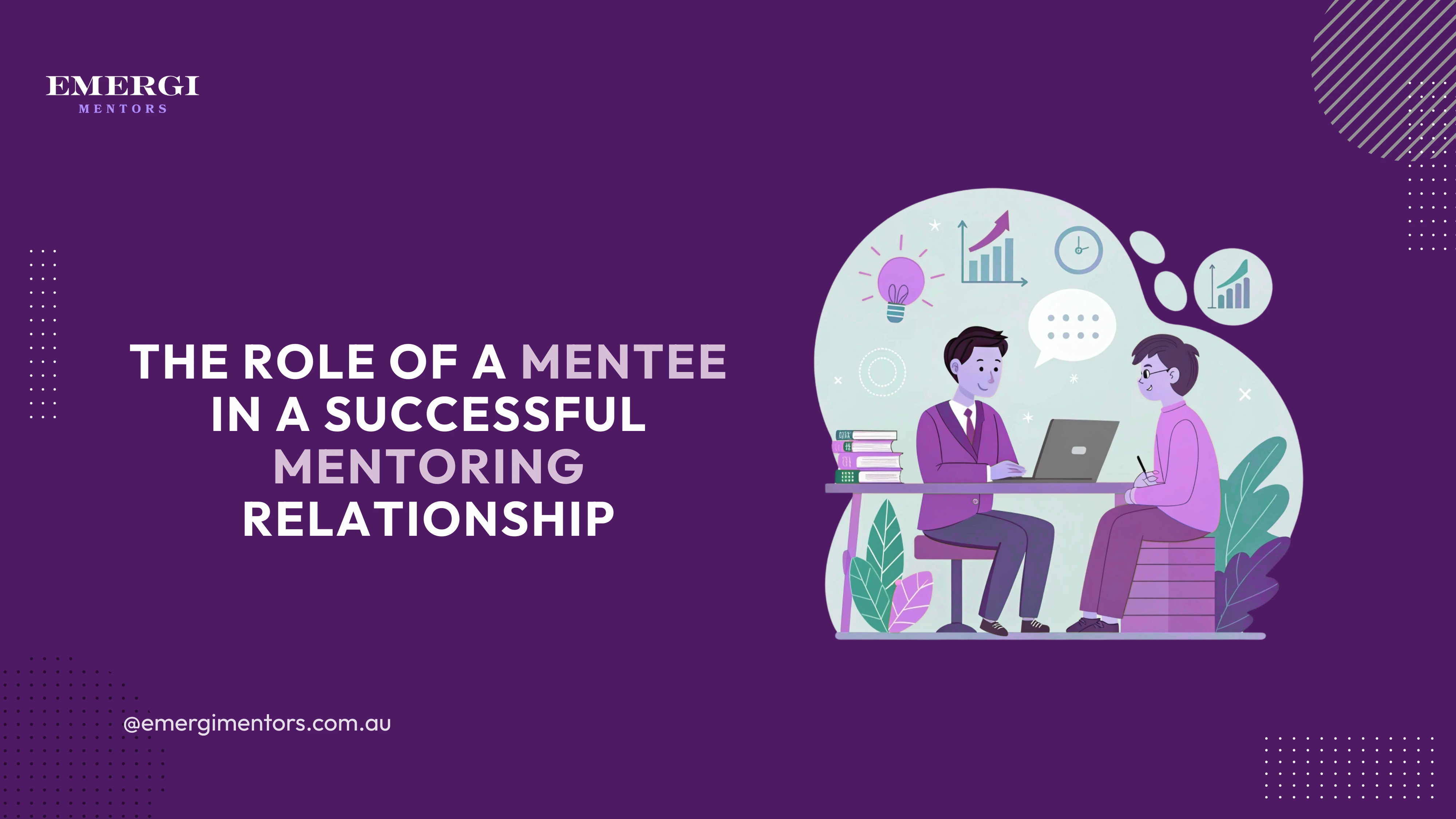 Role of a mentee in mentoring