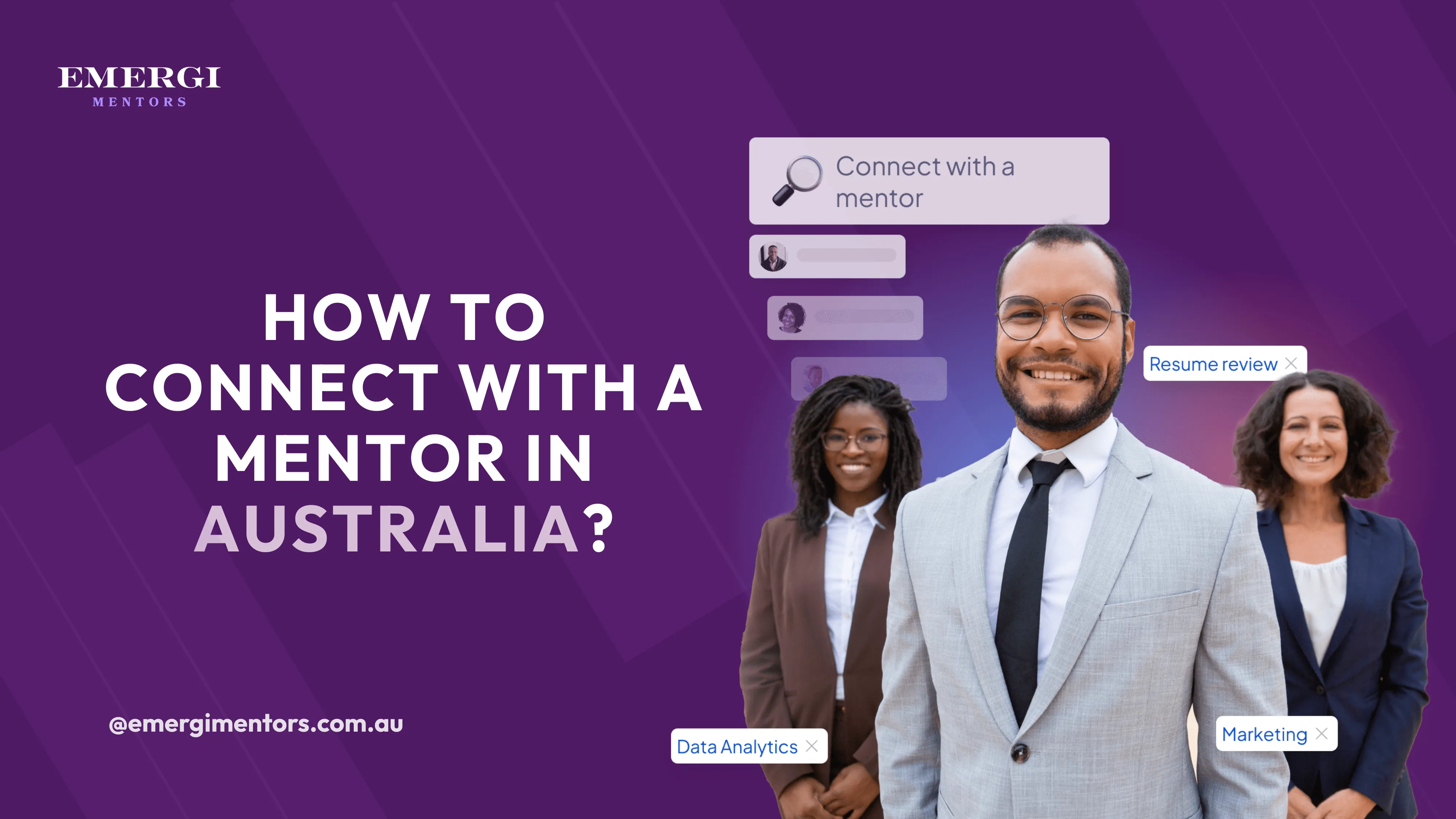 how to connect with a mentor in Australia