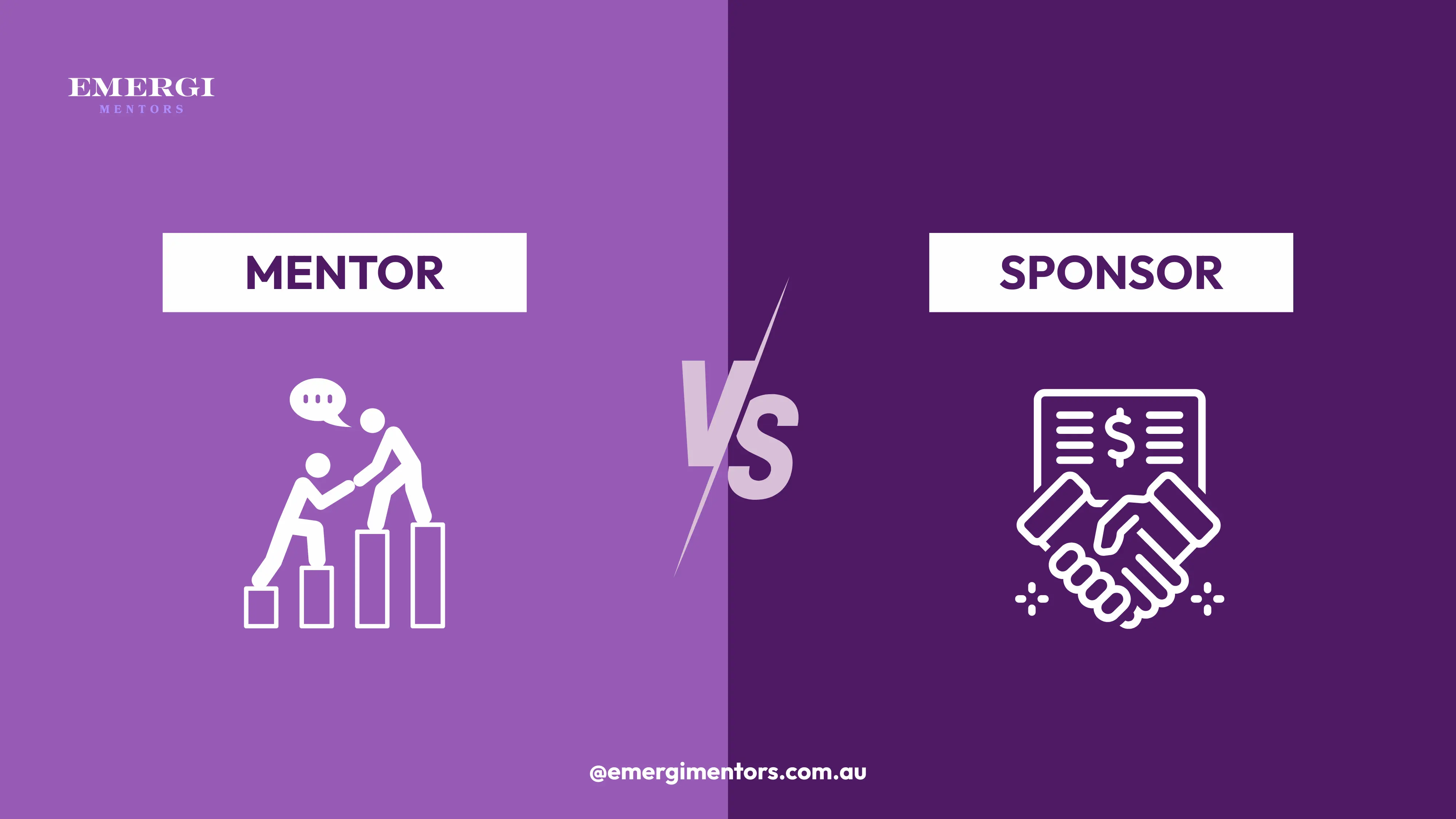 Mentor vs Sponsor