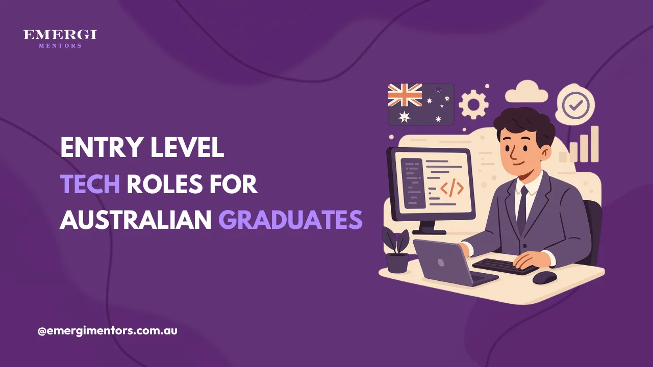 best entry level tech roles in Australia