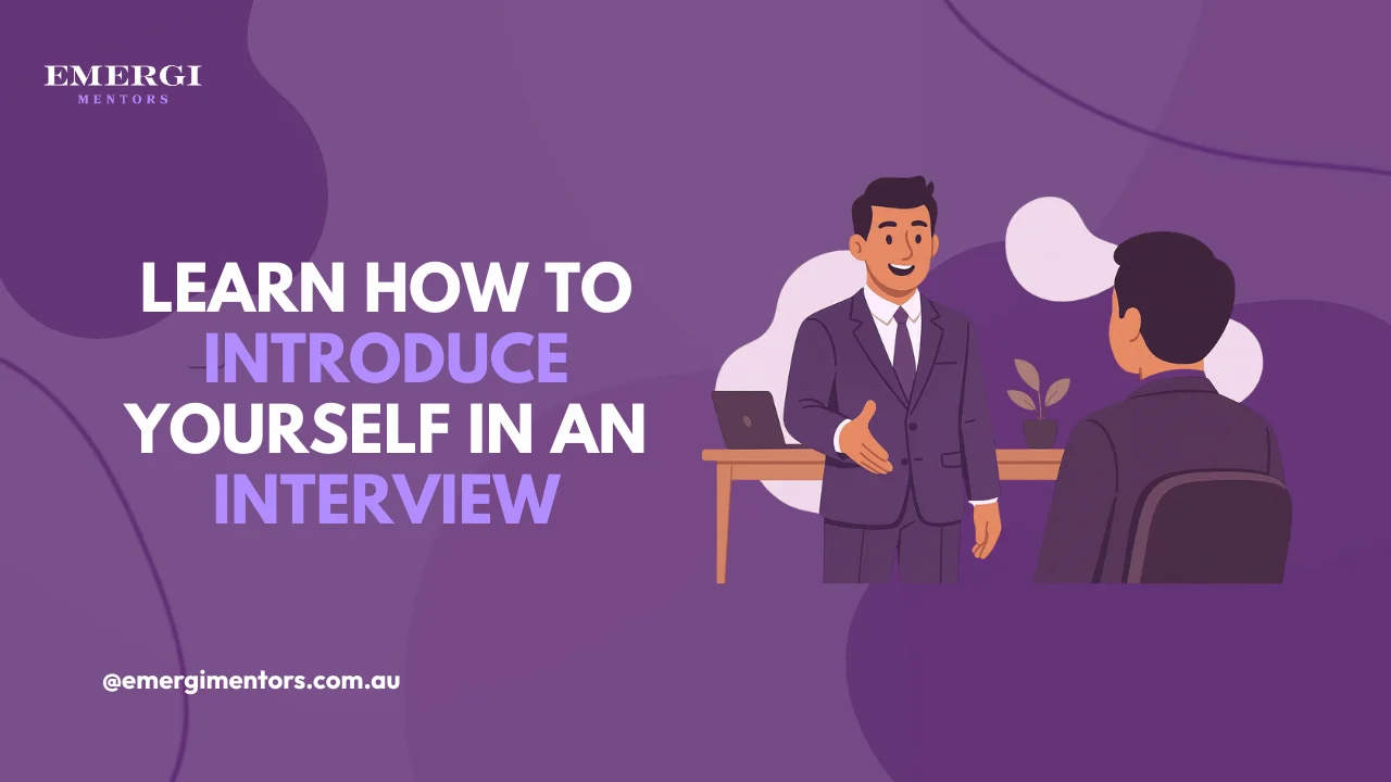 how to introduce yourself in an interview