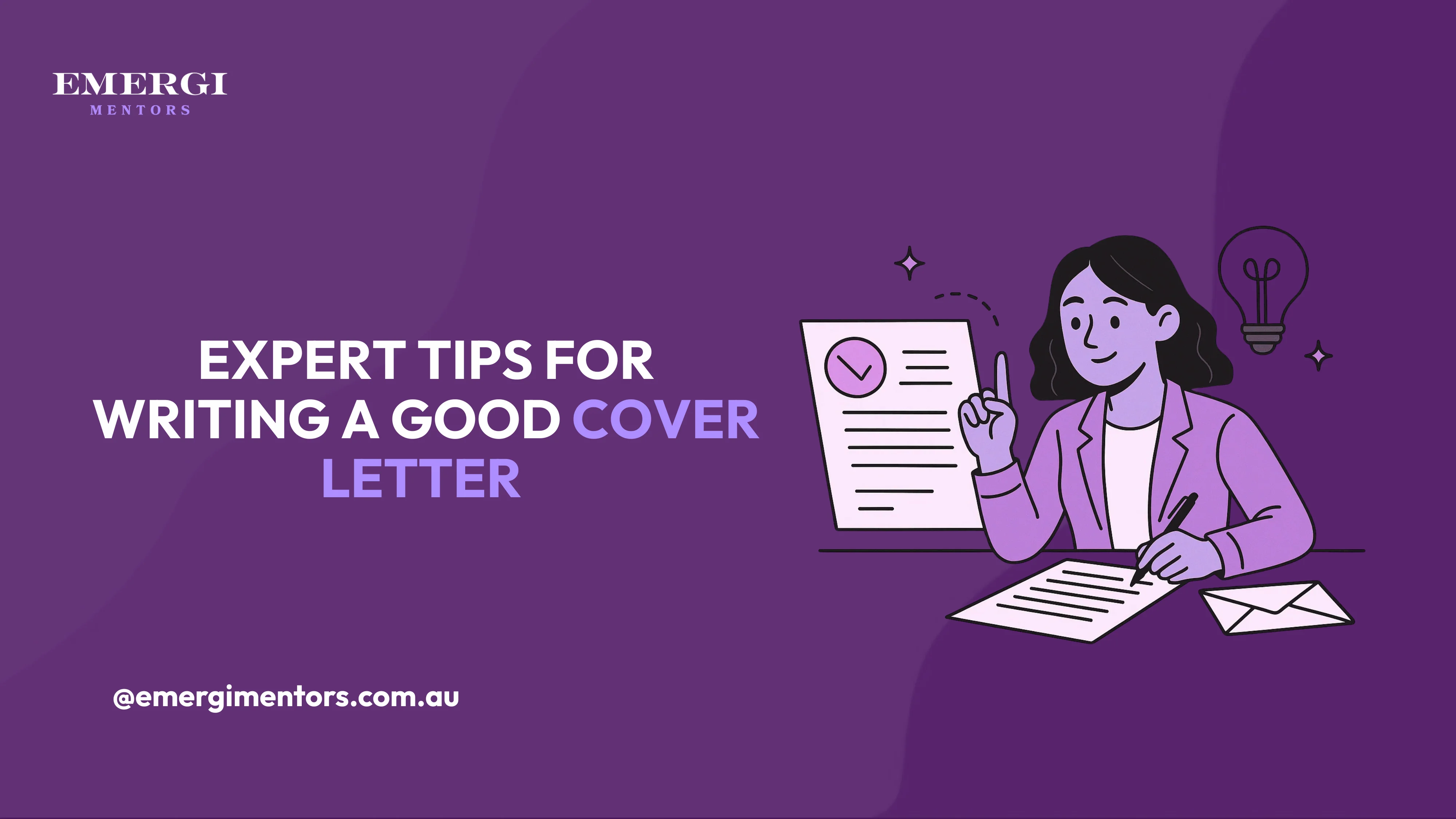 How to Write a Good Cover Letter