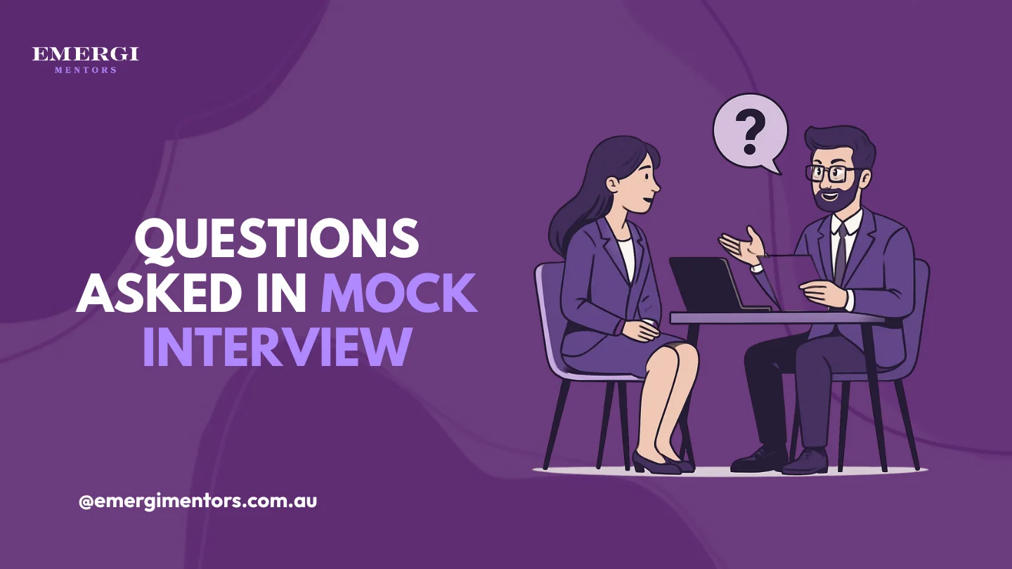 Questions Asked in Mock Interview